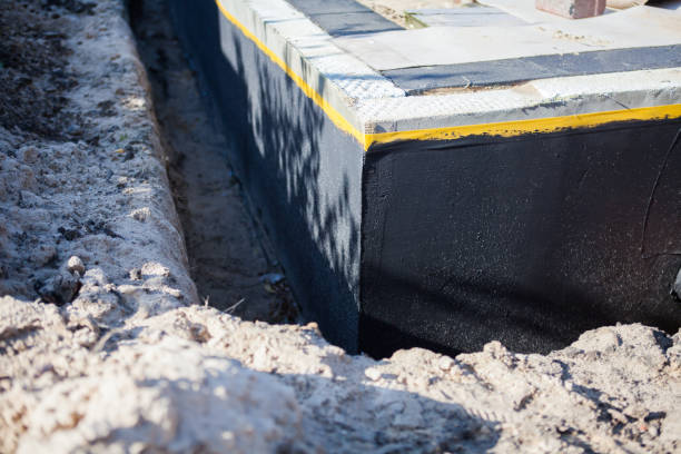 Professional Emergency Waterproofing technician working in Thorntown, IN